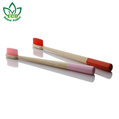 Fábrica de cepillos de dientes de bambú ecológico de venta caliente de China
